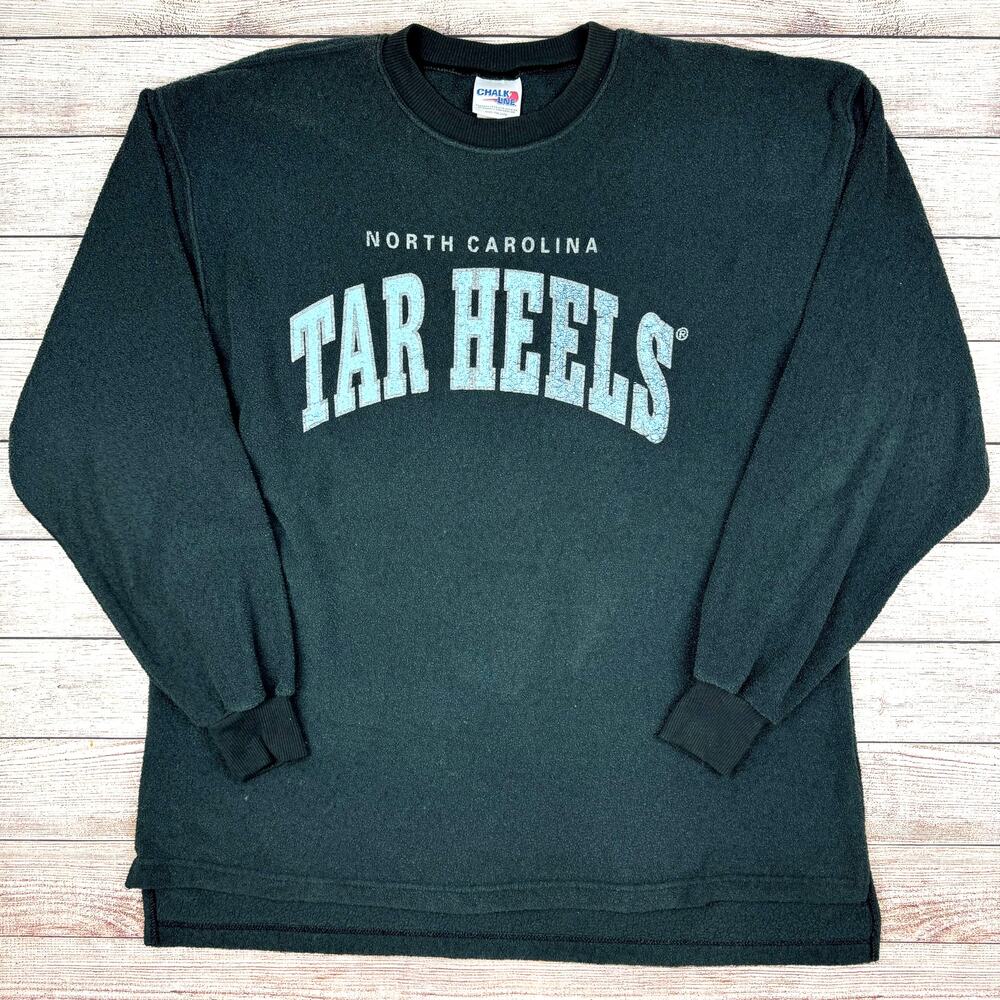 VTG Chalk Line North Carolina Tar Heels Terry Cloth Pullover